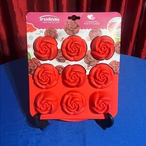 RUDE Red Rose Silicone Baking Mold
